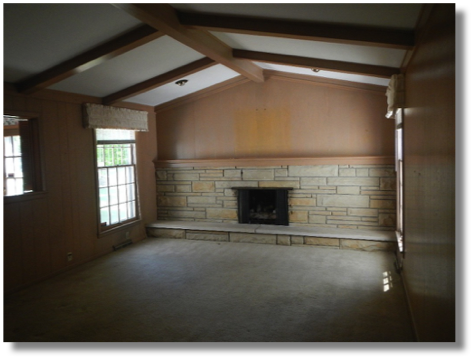 Belinder expansion - family room looking e - before